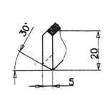 coltelli zig-zag